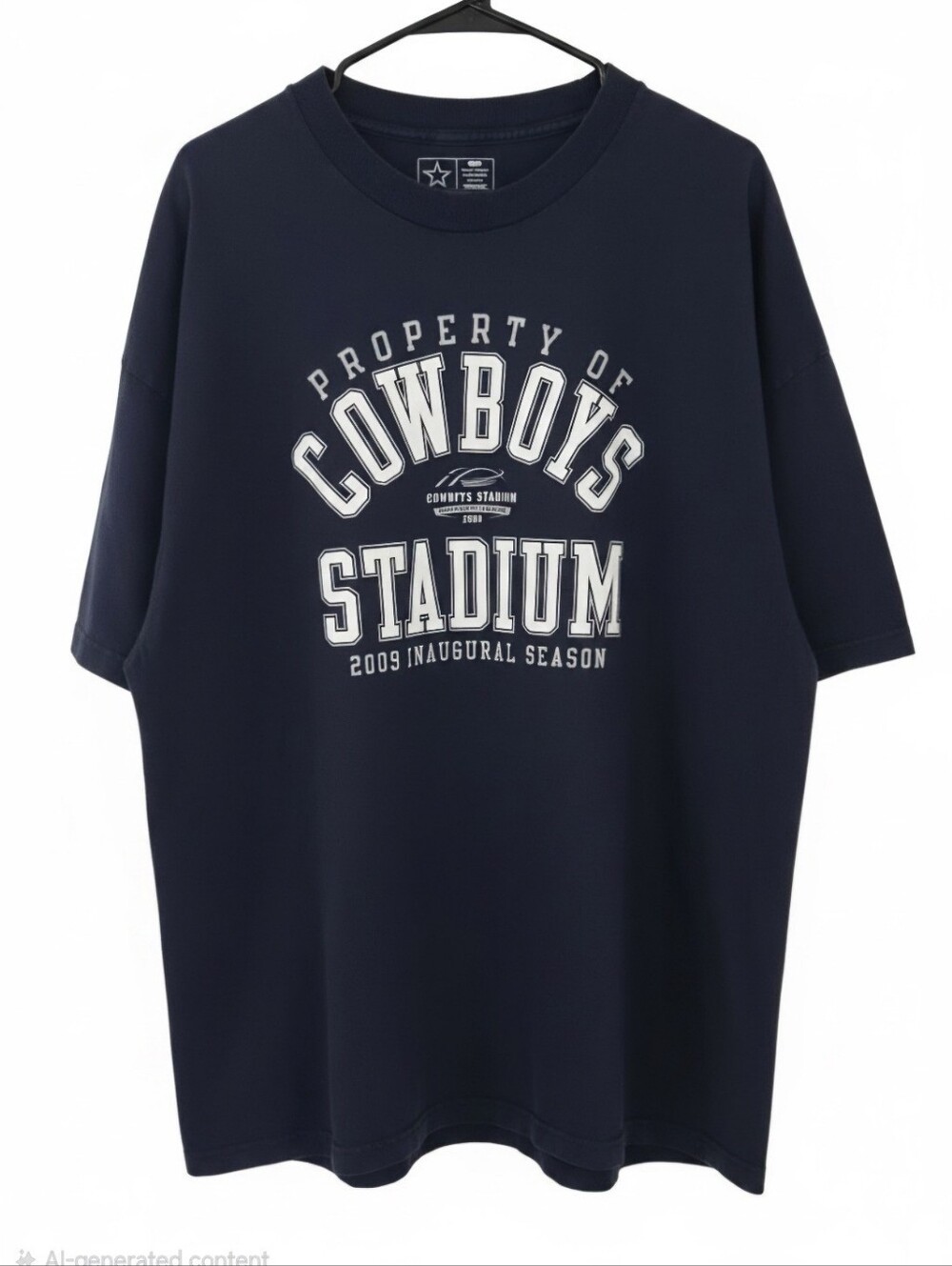 2009 Dallas Cowboys Stadium NFL Football Inaugural Season 2XL B1